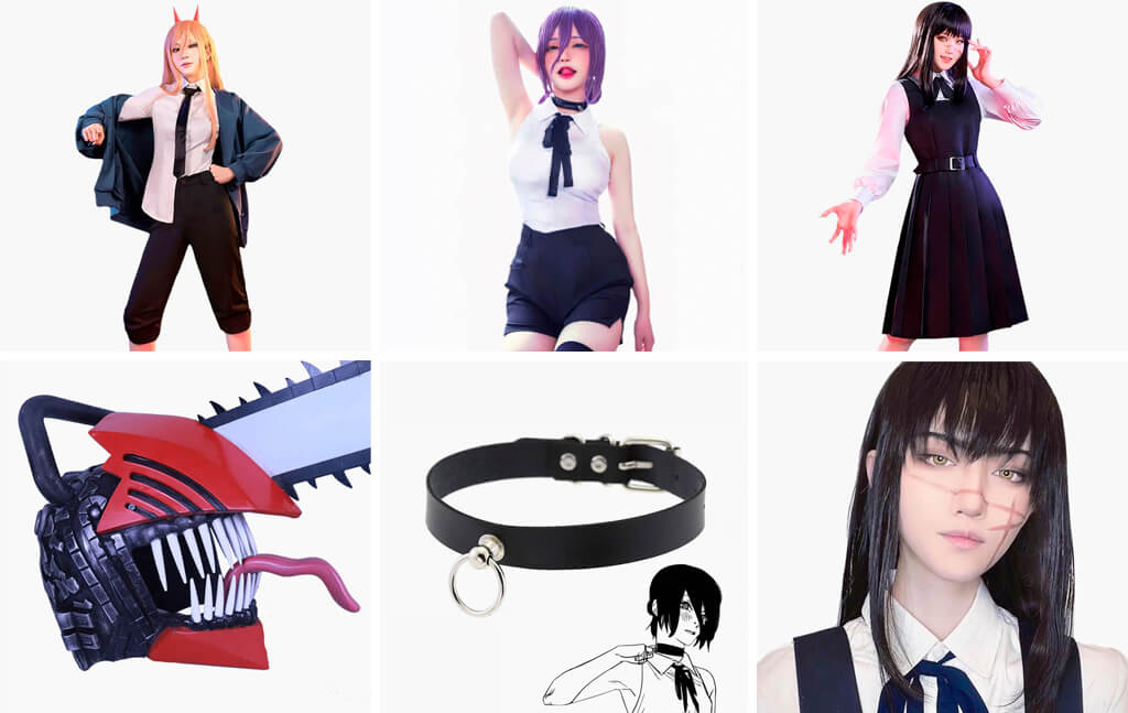 Chainsaw Man Cosplay Costumes Compilation