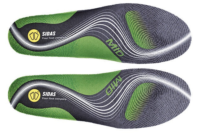 sidas 3 feet mid arch insoles