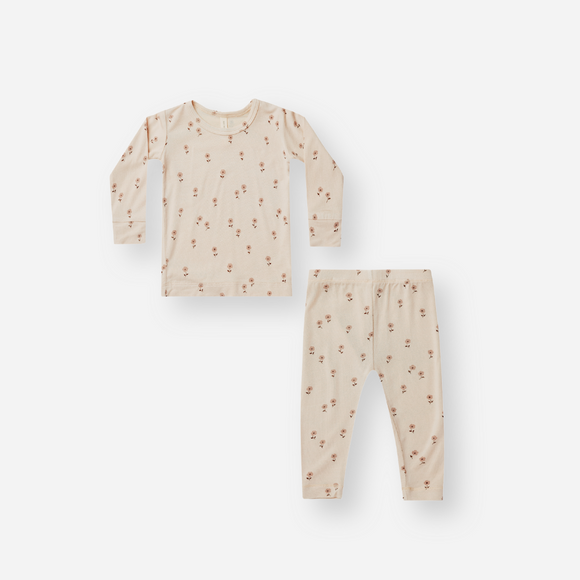 Quincy Mae Bamboo Pajama Set || Flower Field