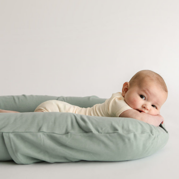 Feeding Support Cover  Slate – Snuggle Me Organic