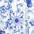 Dark Blue Floral