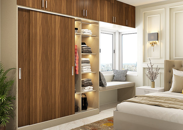 1 BHK interior design ideas with stylish wardrobes for a smart look