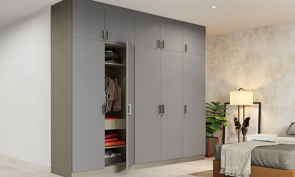 Hinged wardrobe design and their versatility