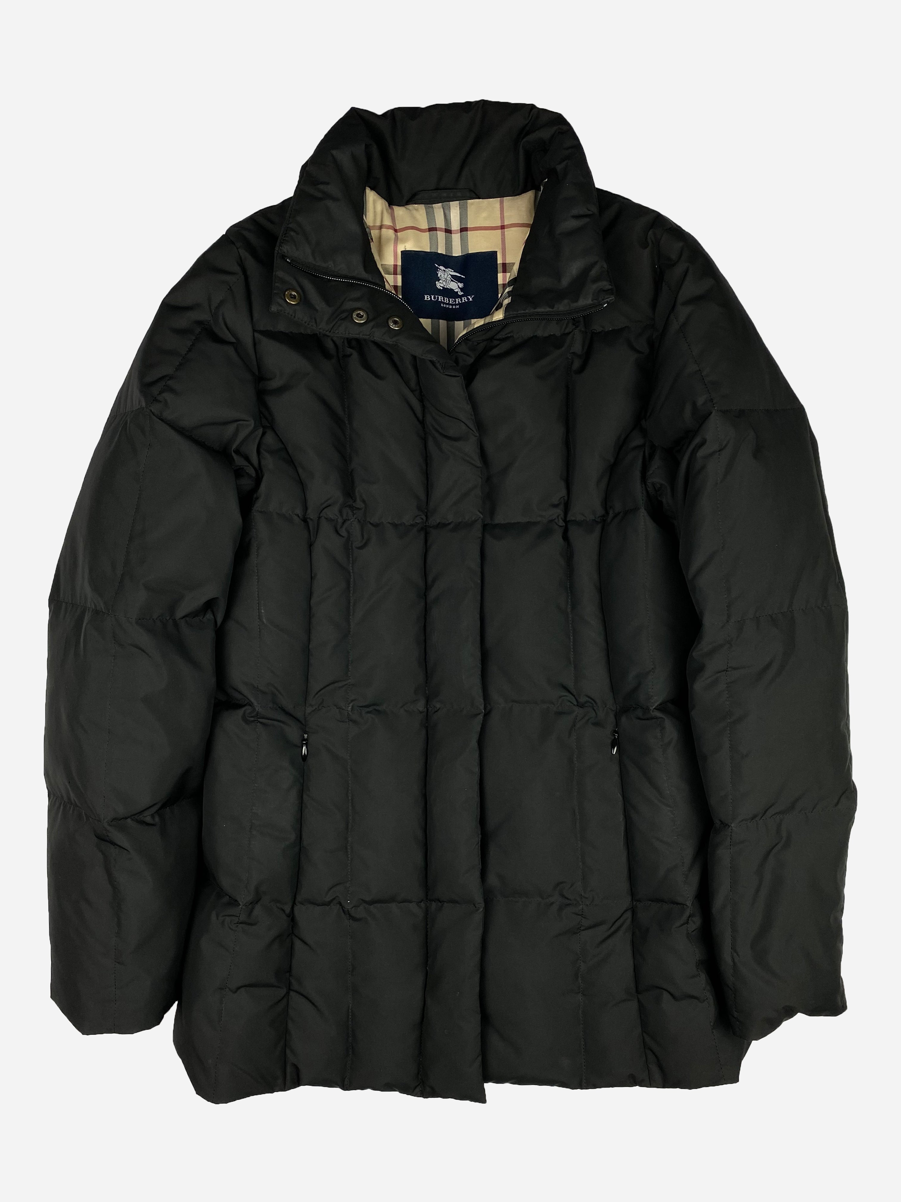 BURBERRY LONDON PADDED DOWN JACKET W/ NOVACHECK LINING. (36 / S) – SEVENUES  CLO.