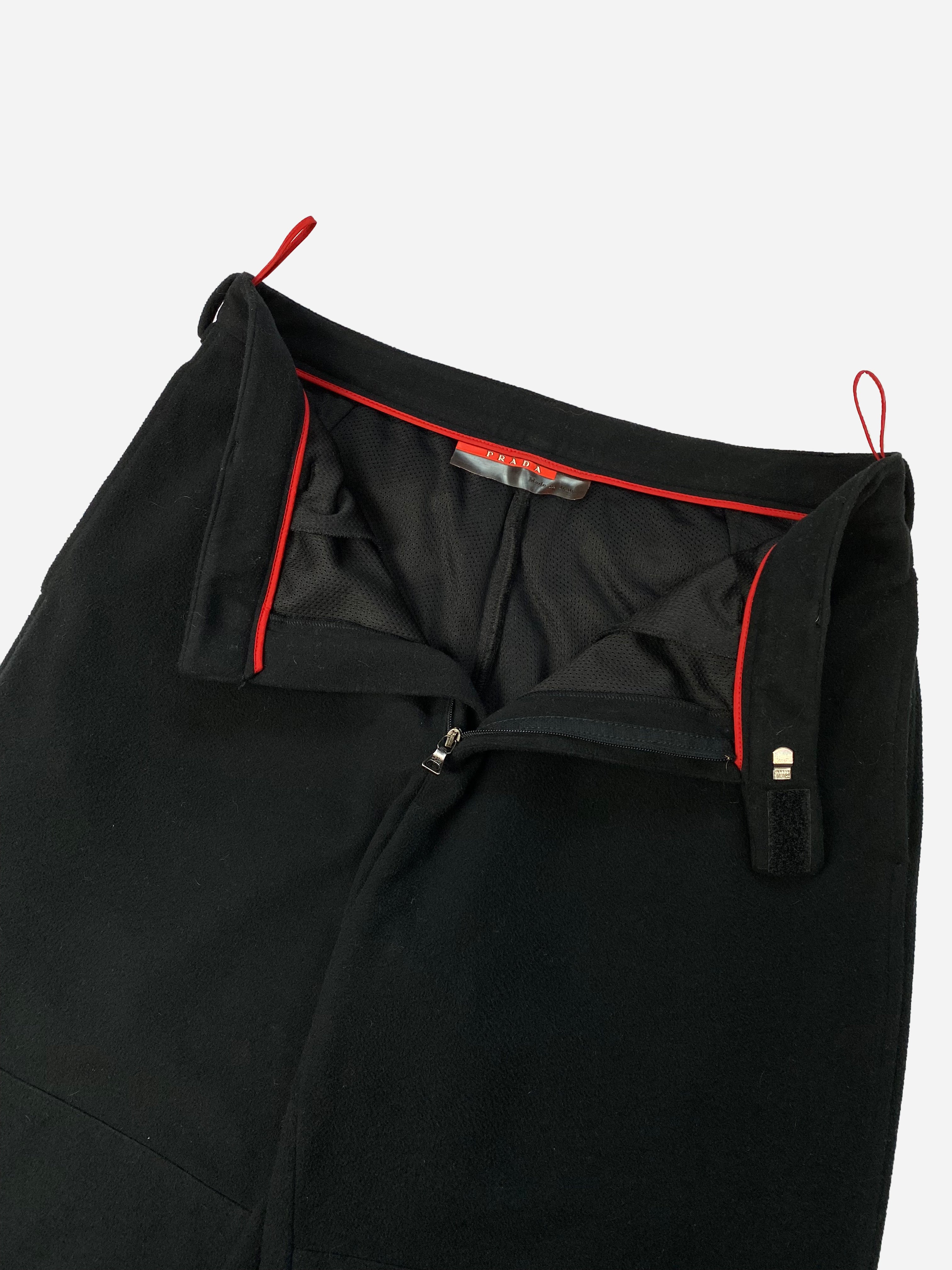 1999ss prada sport fleece pants M-