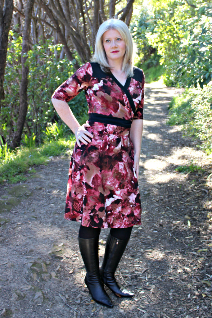 Gillian wrap dress – Muse Patterns