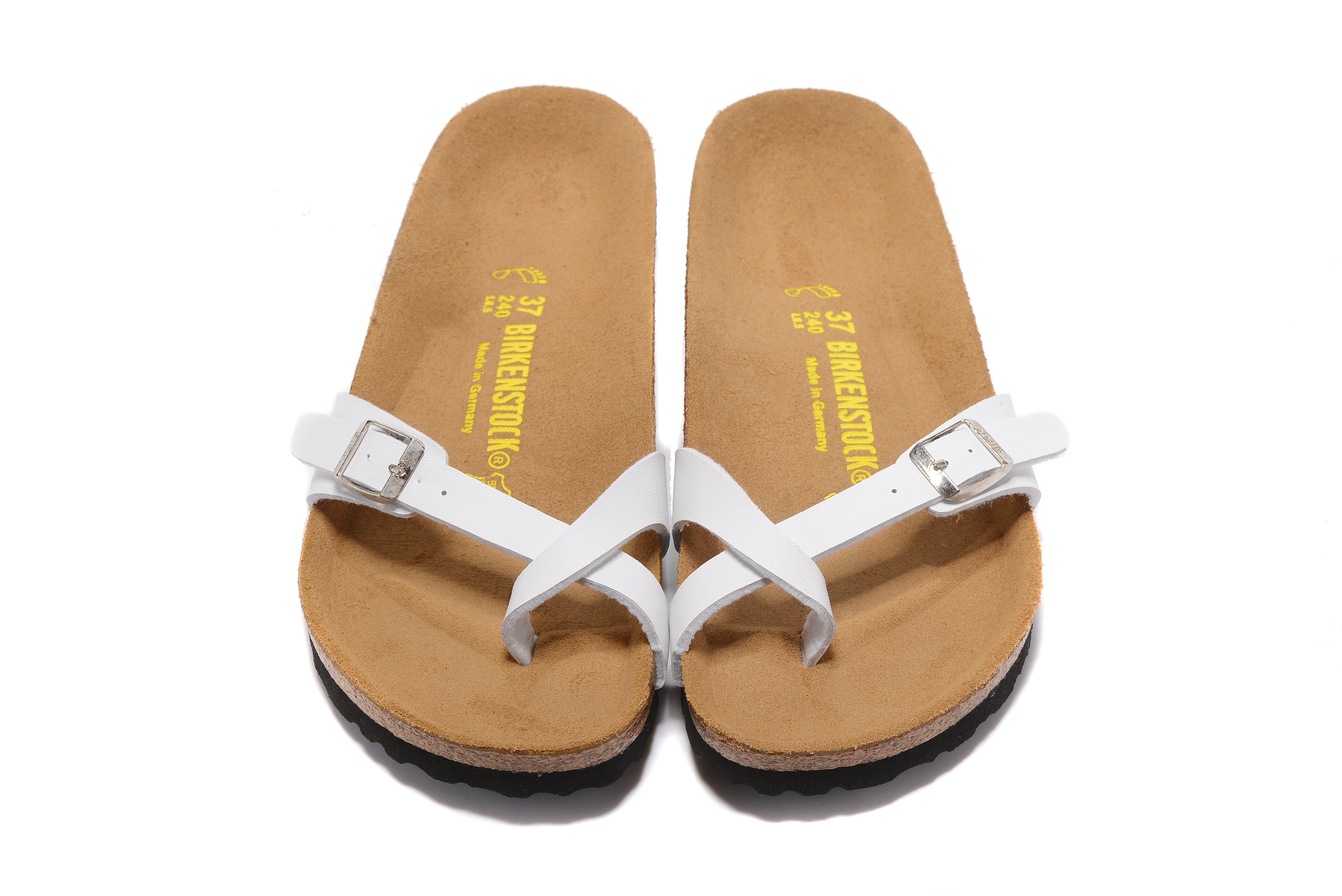 Birkenstock Sandals Arizona Soft Footbed Suede Leather Sandals Slip on Slide Sandals Women's Cor