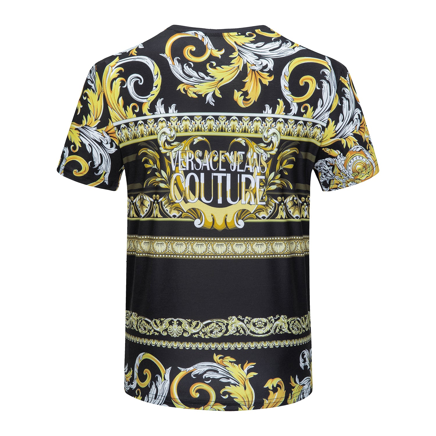 VERSACE Popular Men Women Shirt Fashion Casual Breathable Short Sleeve T-Shirt LV Round Neck Top M-3