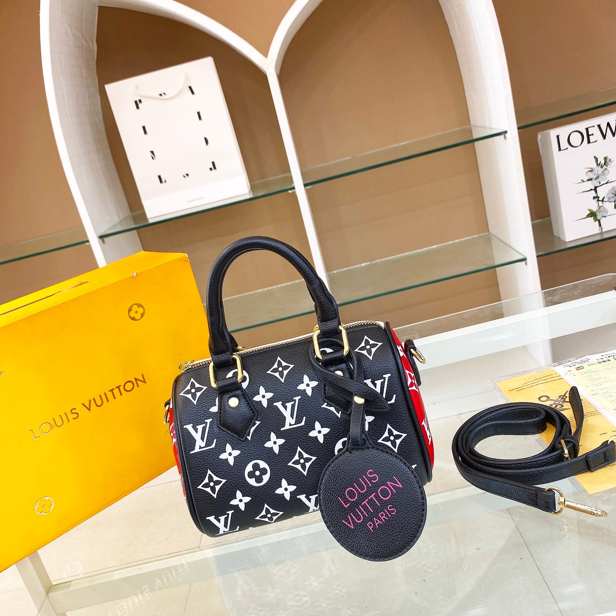 Louis Vuitton Pillow Bag Shoulder Bag Leather Chain Bag Lady Handbags Tote Bag Crossbody Satchel LV 