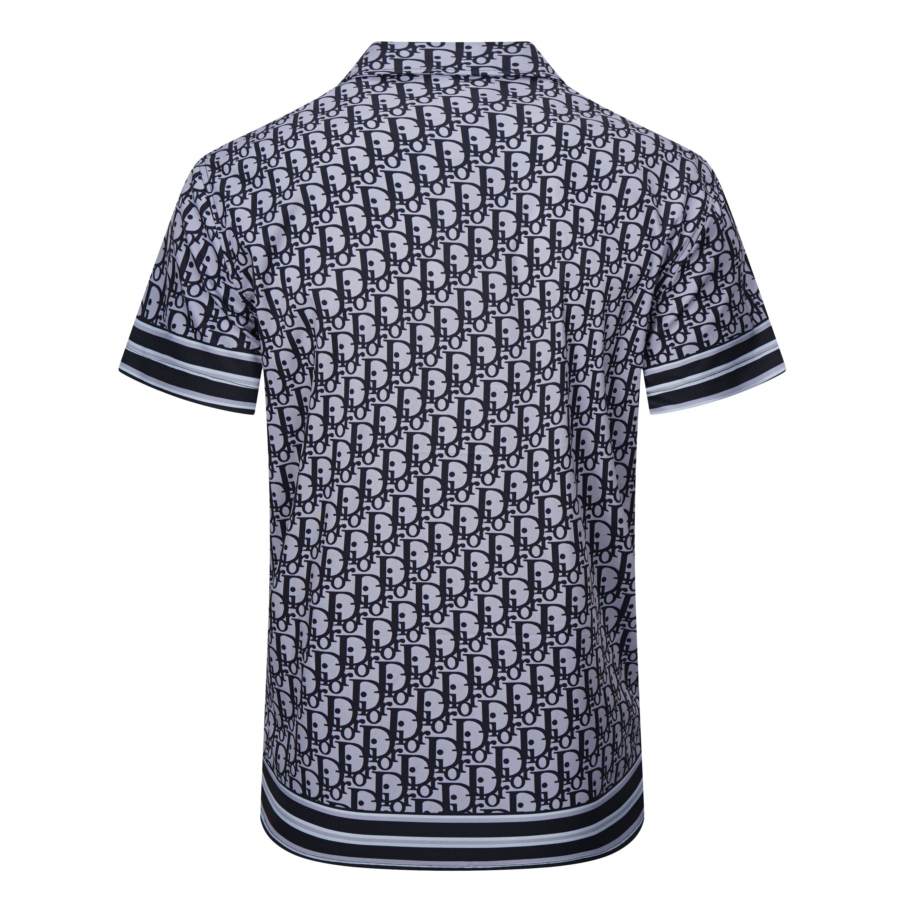 Dior Fashion Casual Simple Men Short Sleeve T-Shirt Tops Polo sh