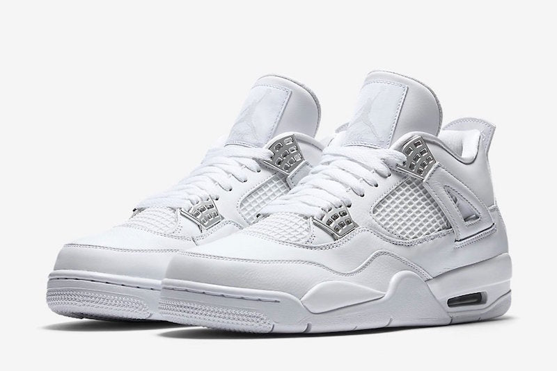 Nike Air Jordan 4 Basketball Shoes Pure Money Retro Casual Shoes Versatile Culture Sneakers