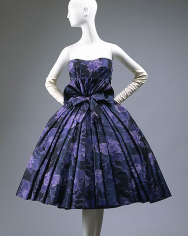 Dior's dress "Eventail, 1956-57