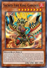 Yugioh Card: Sacred Fire King Garunix