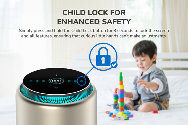 Child Lock Enchanced Safety