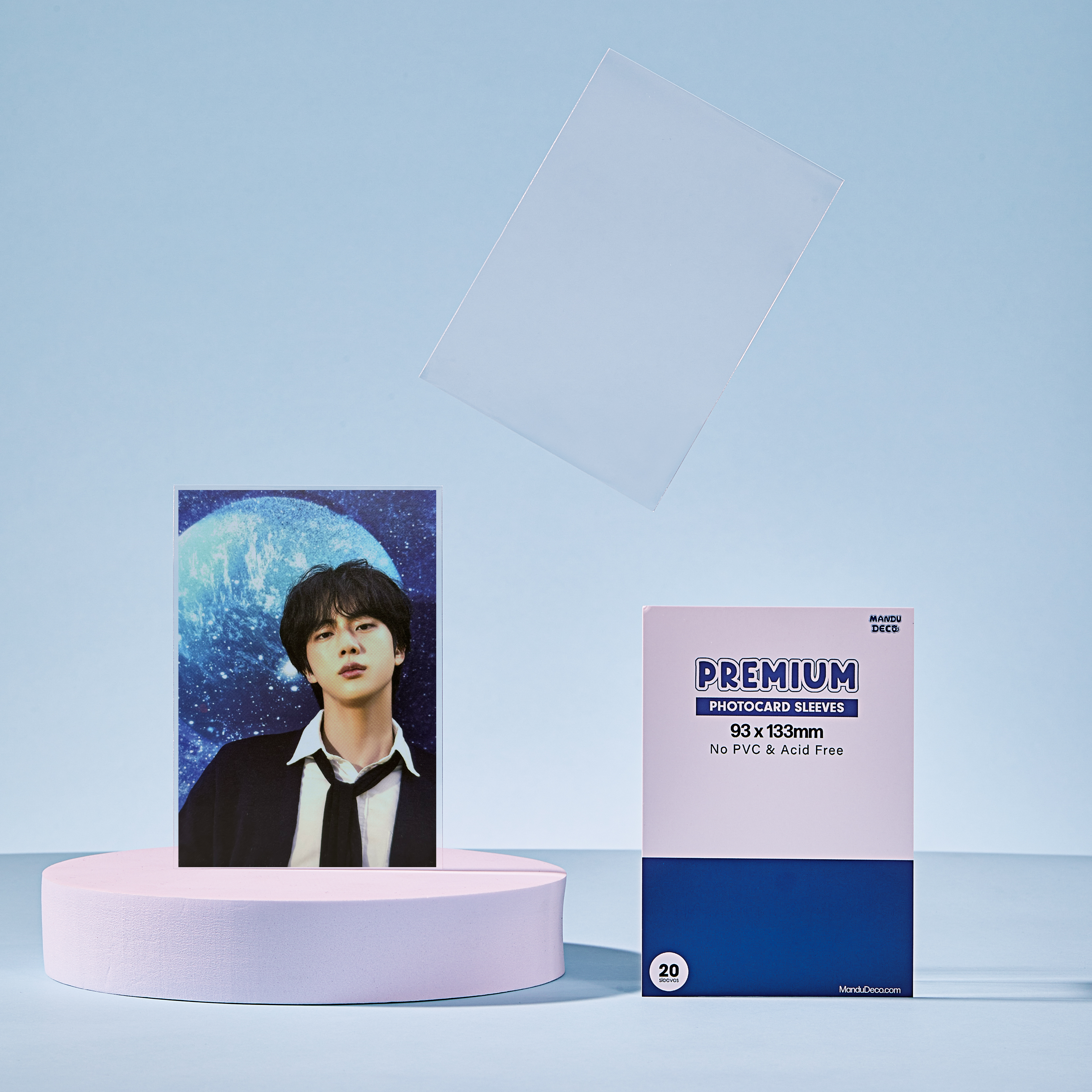 Premium Solo Postcard Sleeves - 25 Pack - 93x133mm