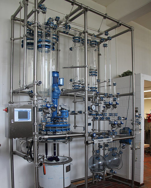 Azeotropic distillation setup.