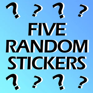 5 Random Stickers Mystery Pack - MotionPicturePeels