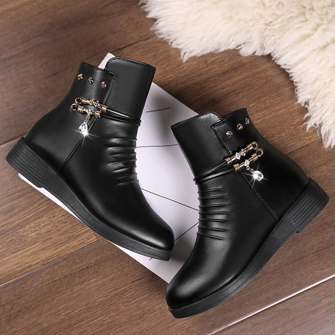 Bota Feminina Elegante Ortopédica Vick Rosela Inverno