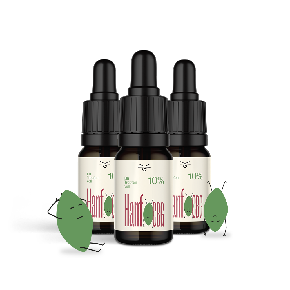 3er Set CBD Öl 10%