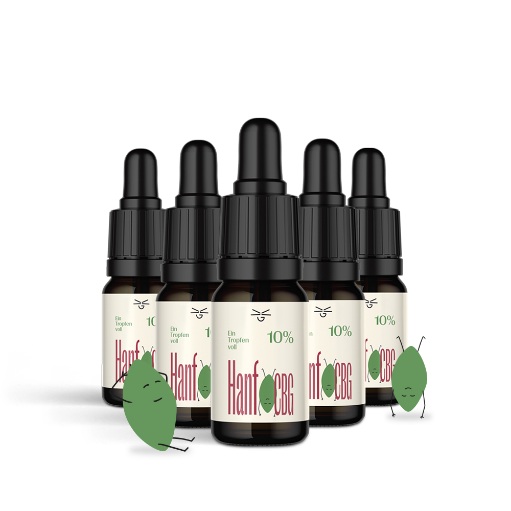 5er Set CBD Öl 10%