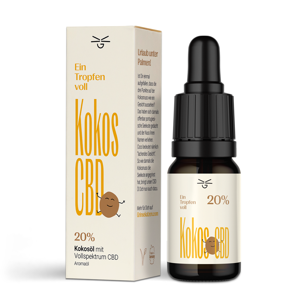 Produktbild: Bild 0: CBD Öl Vollspektrum Kokos 20%