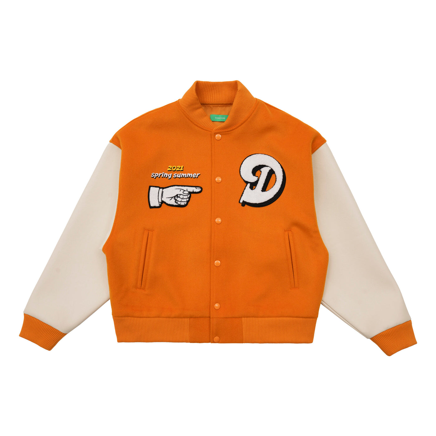 特上美品 DONCARE PROM COLLAGE JACKET スタジャン Lサイズ - スタジャン