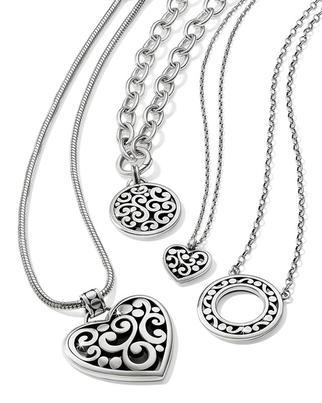 Crossroads Heart Necklace - The Trendy Trunk