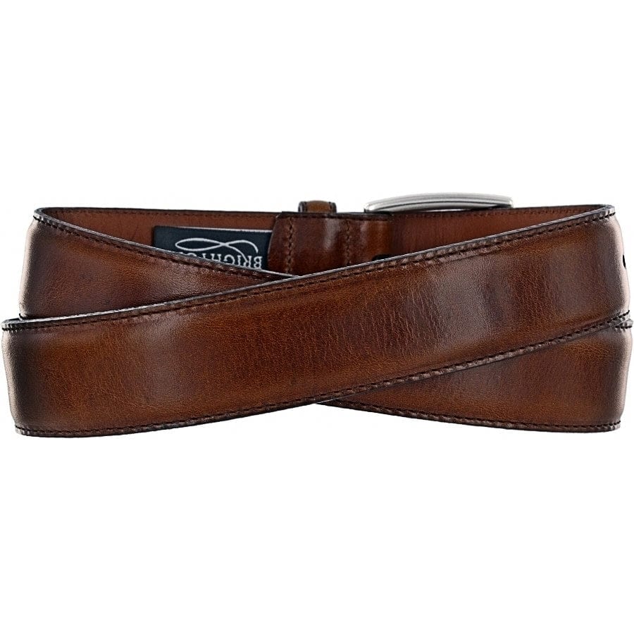 Men's Brighton Ventura Leather Belt, #M10383 Black - Richard David