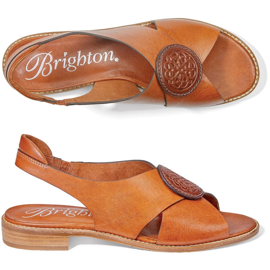 Brighton - Footwear Must Haves - Brighton Adagio Thongs: Size: 10, Width:M  Canyon Blue