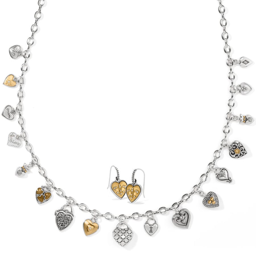 Brighton One Heart Charm Bracelet