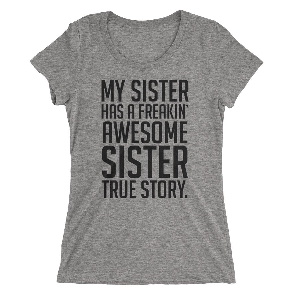 Awesome Sister Tee Shirtoopia 4368