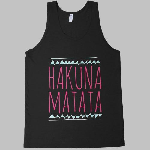 Hakuna Matata Tank Top Shirt – Shirtoopia