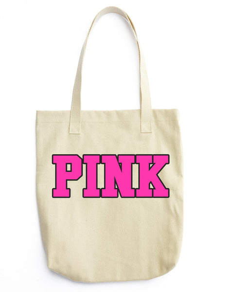 PINK Tote Bag Print – Shirtoopia