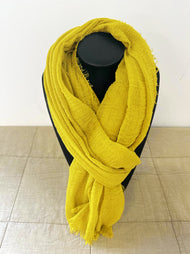 Tørklæde fra Vanting - gul