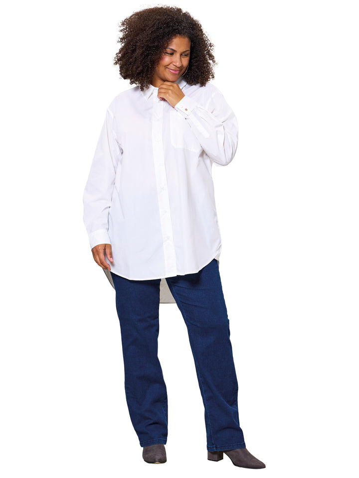 KClone skjorte fra KAFFE Curve - hvid