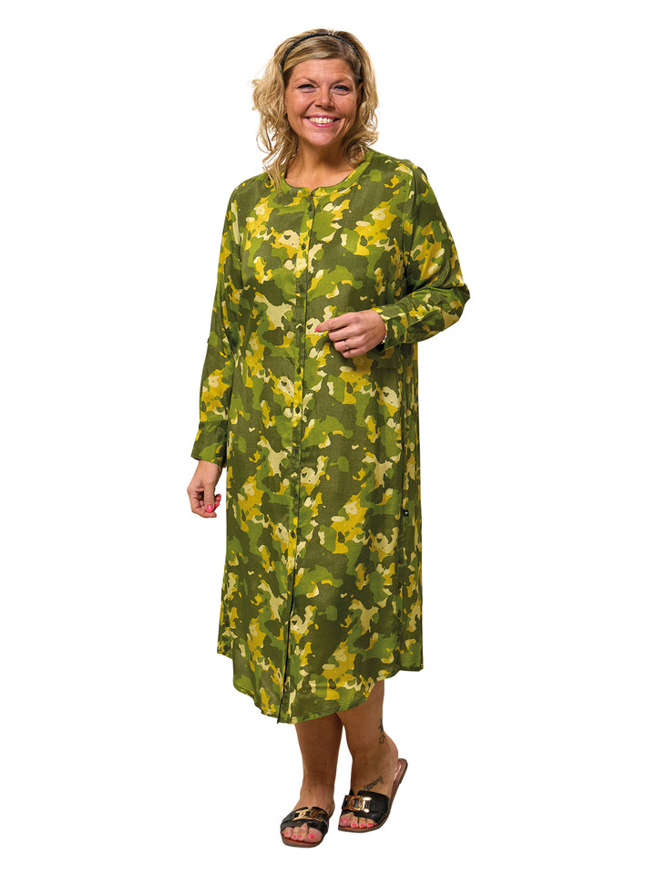 spor brugt Elegance Camouflage kjole fra Adia - grøn | Lis G