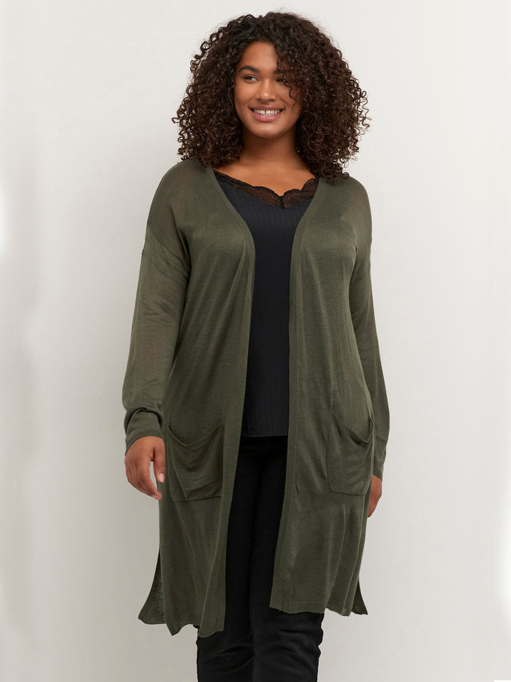 KCsandy cardigan, KAFFE Curve - army