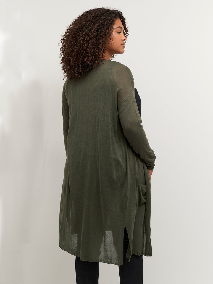 KCsandy cardigan, KAFFE Curve - army