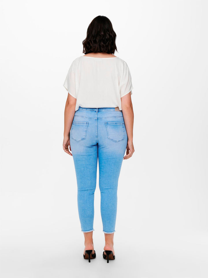 CARWILLY 7/8 jeans fra Only - lys denim Lis G