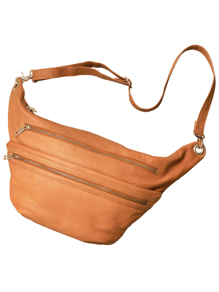 Stor bumbag fra Tim & Simonsen - cognac