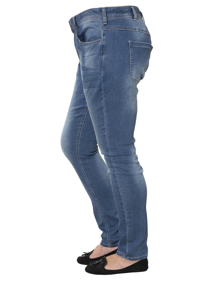 Vasket jeans fra ZOEY - blue