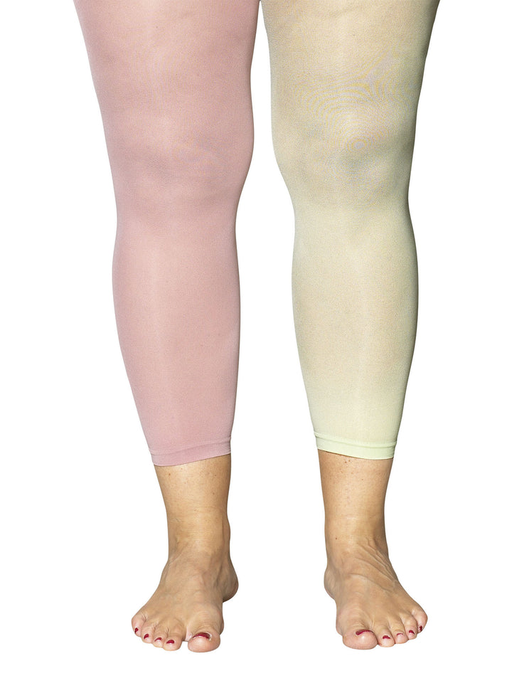 3/4 microfiber leggings, Decoy - rosa