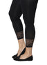 Leggings med zebra, Festival - sort