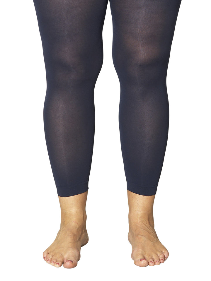 3/4 microfiber leggings, Decoy - marine