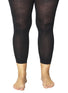 3/4 microfiber leggings, Decoy - sort