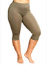 3/4 lgd leggings, Sandgaard - khaki