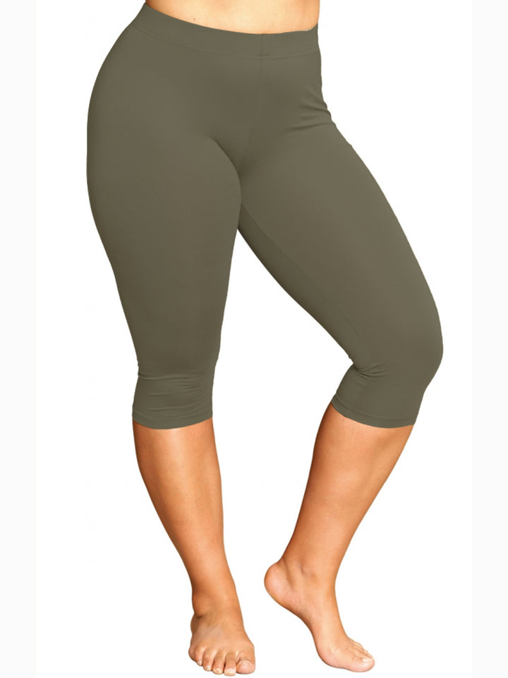 3/4 lgd leggings, Sandgaard - army