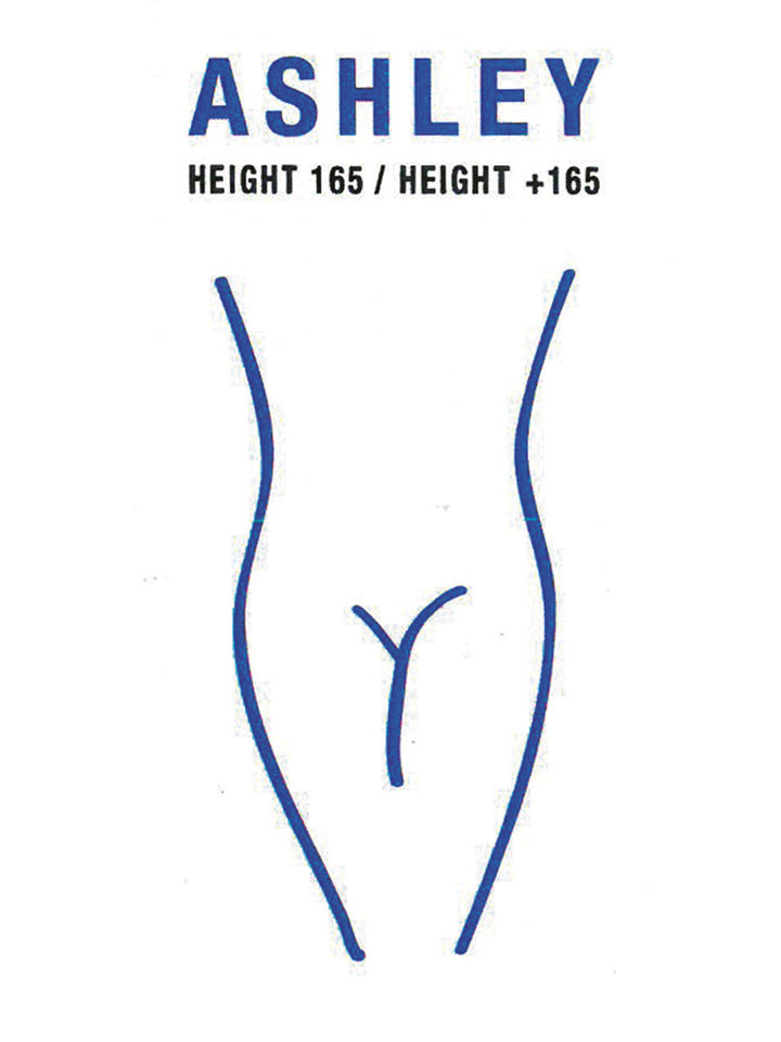 Jeans, Ashley, lgd. 78 cm - lys denim