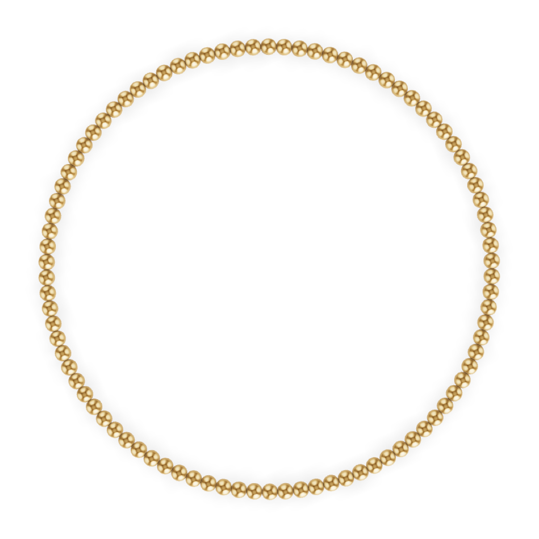 14K Gold Radiating Diamond Charms Ball Bracelet