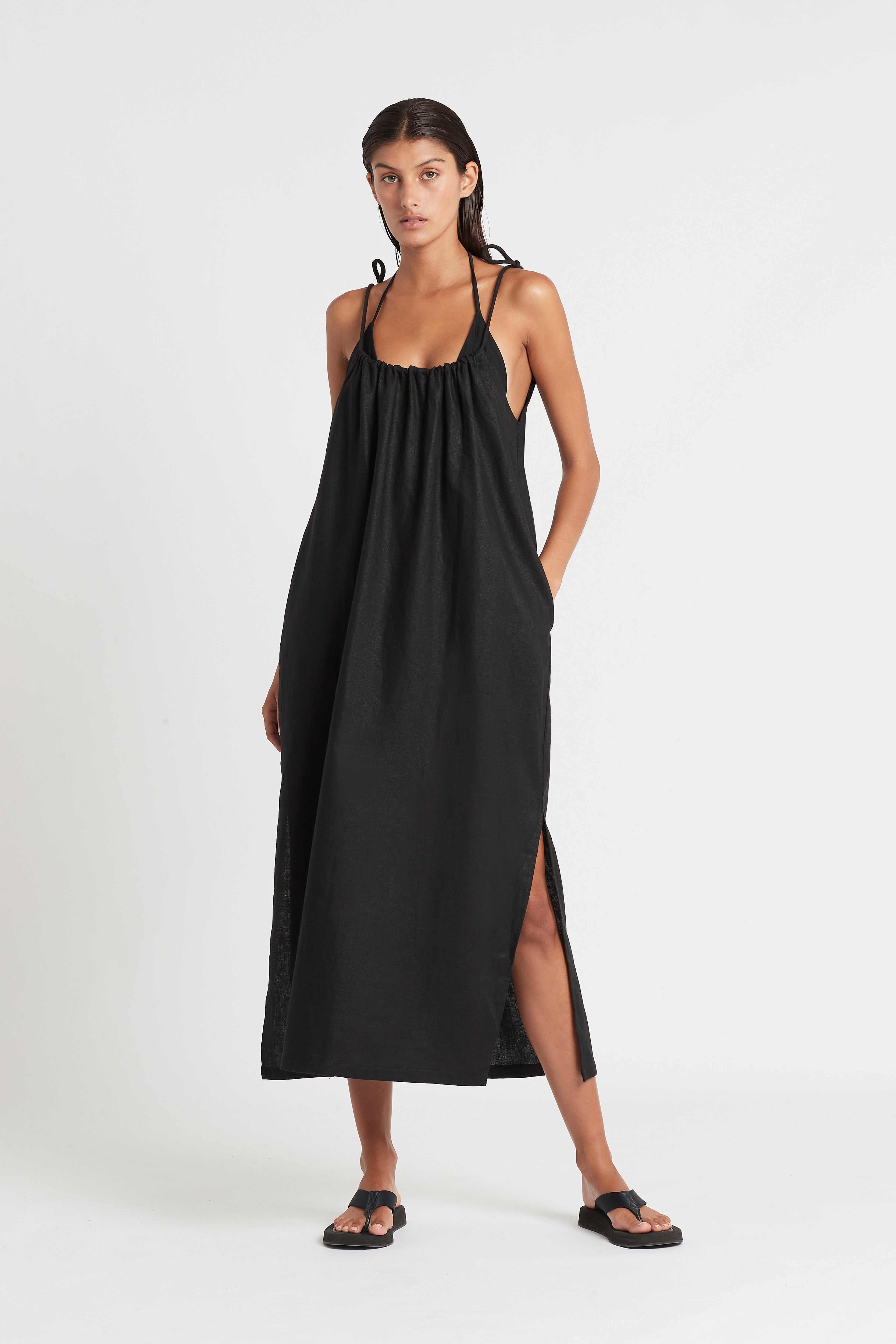 LILA MIDI DRESS